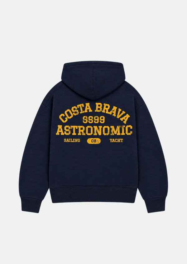 ASTRONOMIC - Hoodie Sailing - Azul Navy