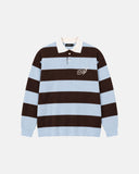 ASTRONOMIC - Knit Polo Coast - Azul y Café