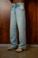 ASTRONOMIC - Relaxed Fit Jeans - Azul Hielo