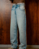 ASTRONOMIC - Relaxed Fit Jeans - Azul Hielo