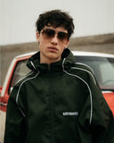 Astronomic Roadmap Windbreaker - Verde Oscuro