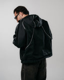 Astronomic Roadmap Windbreaker - Negro