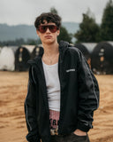 Astronomic Roadmap Windbreaker - Negro