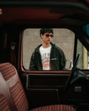Astronomic Roadmap Windbreaker - Verde Oscuro