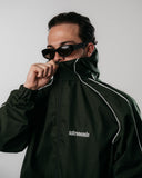 Astronomic Roadmap Windbreaker - Verde Oscuro