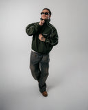 Astronomic Roadmap Windbreaker - Verde Oscuro