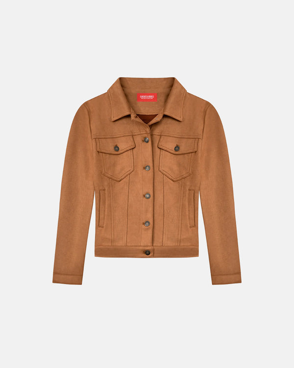 CLASSIC & REBELS - Chaqueta Odeon - Camel