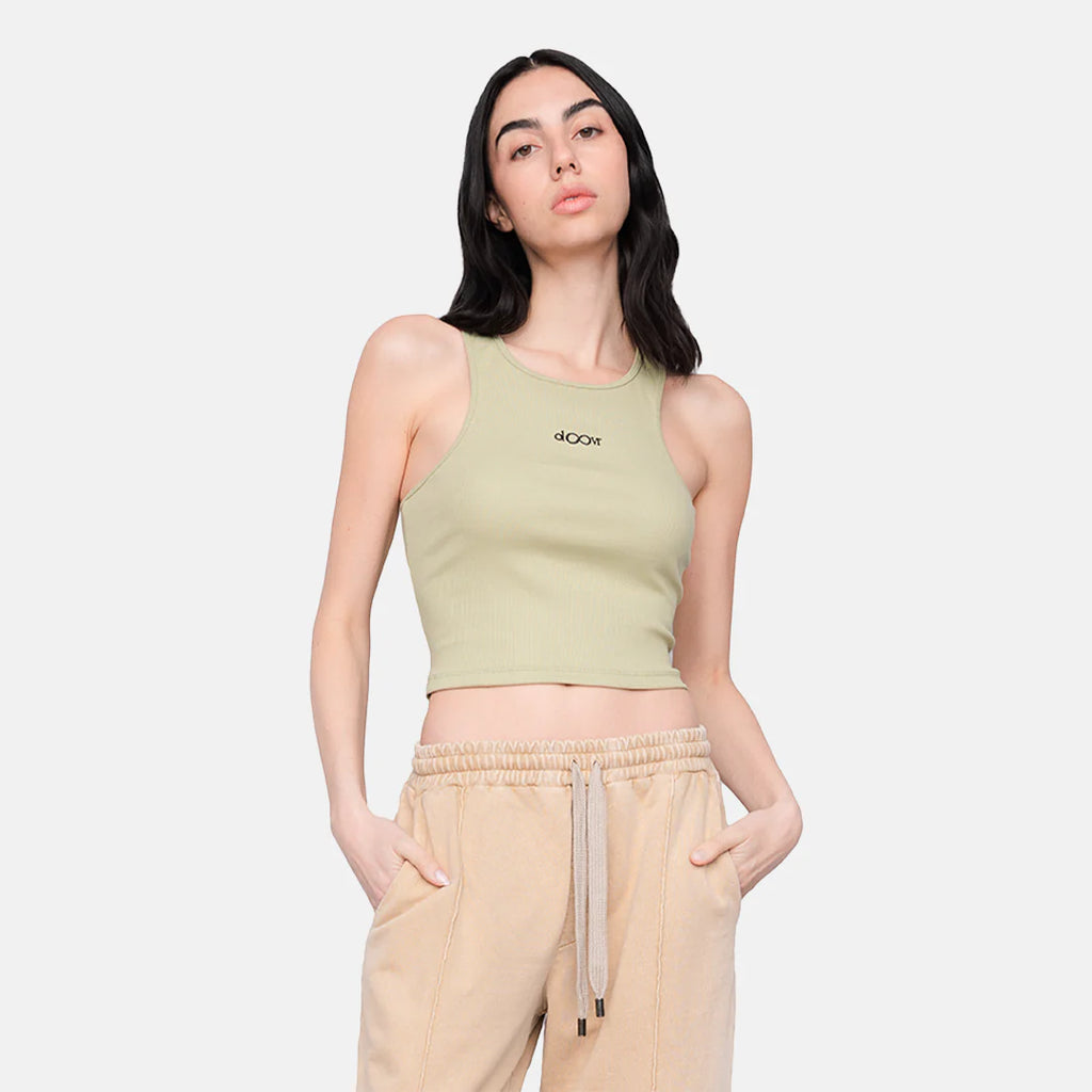 DO OVER LAB D-TANK TOP / PISTACHIO