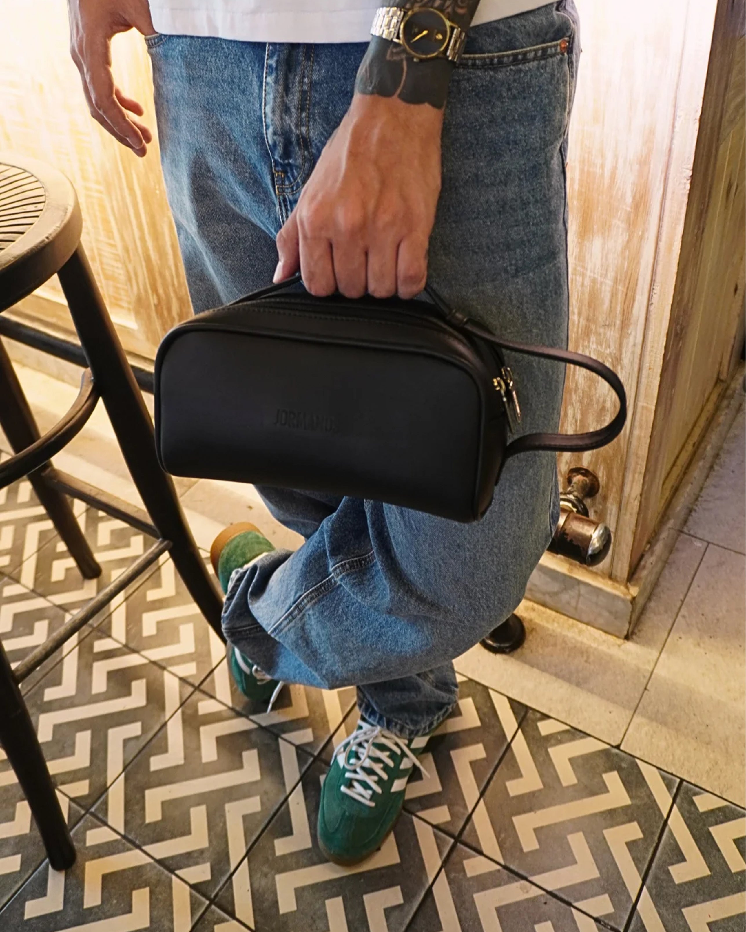 JORMANDS BLACK DOPP KIT