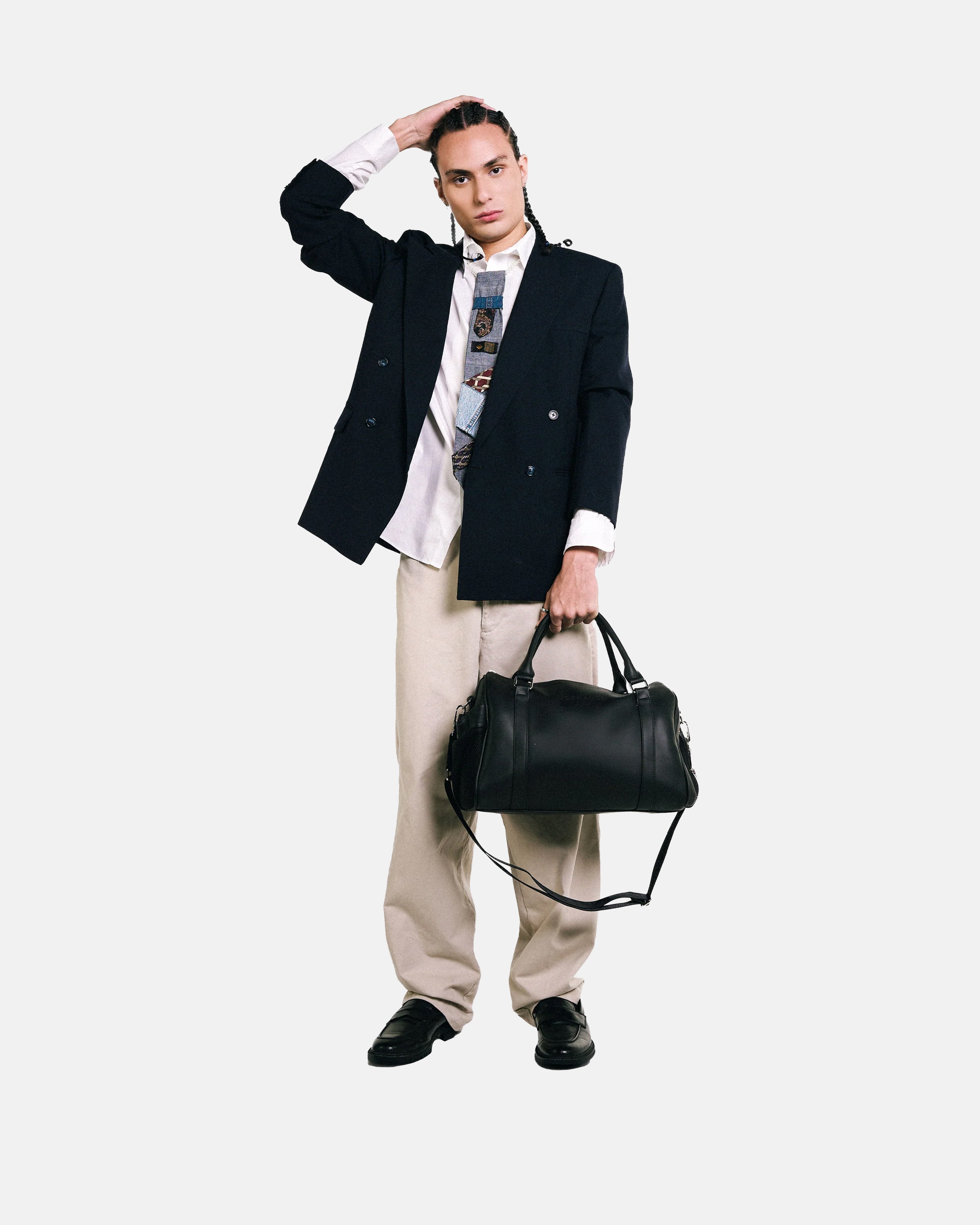 JORMANDS BLACK MINI DUFFEL BAG