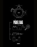 JORMANDS BLACK PADEL BAG