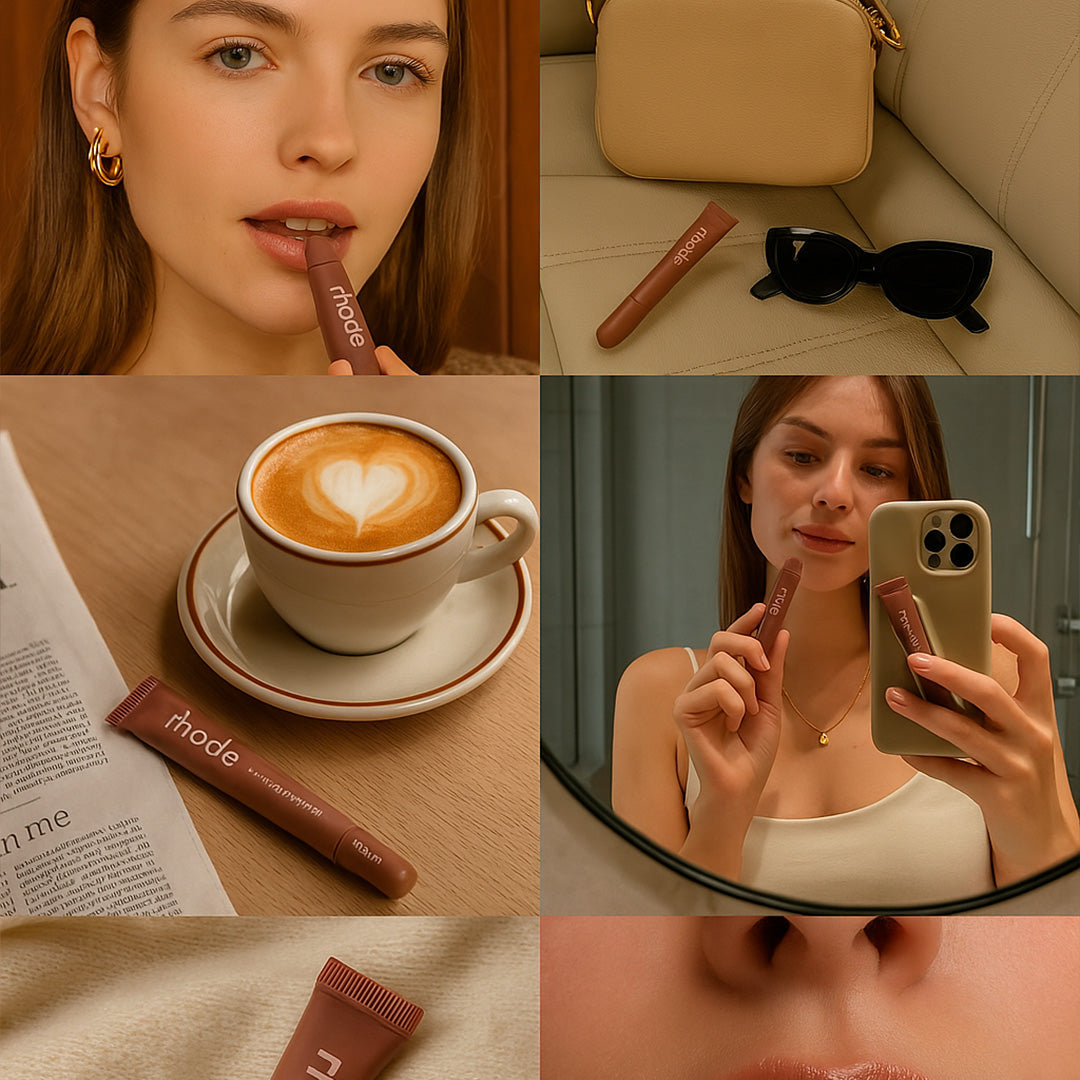 RHODE FALL LIP CASE TOAST