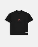 Monoic Camiseta Boxy Fit Don't Look - Negro Oscuro