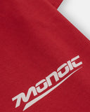 Monoic Camiseta Boxy Fit Speed - Pompeian Red