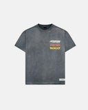 MONOIC - Camiseta Oversized Elite - Negro Desgastado