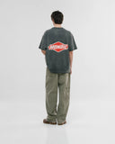 MONOIC - Camiseta Oversized Elite - Negro Desgastado