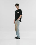 Monoic Camiseta Oversized Rallye - Negro Oscuro