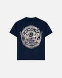MONOIC - Camiseta Oversized Retro Dream Team - Navy Blue