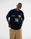 MONOIC - Camiseta Oversized Retro Dream Team - Navy Blue