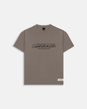 Monoic Camiseta Oversized Sponsors - Sand