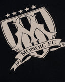 MONOIC - Hoodie Oversized F.C - Negro Oscuro