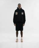 MONOIC - Hoodie Oversized F.C - Negro Oscuro