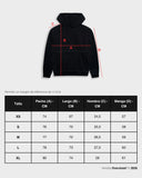 MONOIC - Hoodie Oversized F.C - Negro Oscuro