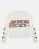 Monoic Camiseta Doble Manga Stars – Off White