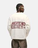 Monoic Camiseta Doble Manga Stars – Off White