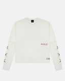 Monoic Camiseta Doble Manga Stars – Off White