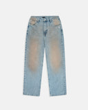 MONOIC - Straight Fit Rally Jeans - Dirty Blue