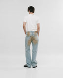 MONOIC - Straight Fit Rally Jeans - Dirty Blue
