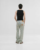 MONOIC - Straight Fit Rally Jeans - Dust Wash