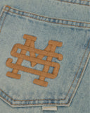 MONOIC - Straight Fit Rally Jeans - Dust Wash