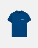 Monoic Camiseta Logo Oversized Básica V4 - Azul Cobalto