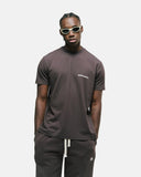 MONOIC - Camiseta Regular Fit Básica V4 - Café Chocolate