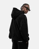 Monoic Hoodie Oversized Básico V2 - Negro Oscuro