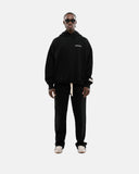 Monoic Hoodie Oversized Básico V2 - Negro Oscuro