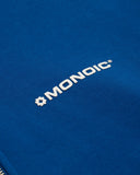 Monoic Zip Hoodie Oversized Básico V4 - Azul Cobalto
