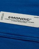 Monoic Zip Hoodie Oversized Básico V4 - Azul Cobalto
