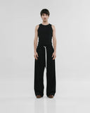 MONOIC - Wide Fit Jogger Sponsors - Negro Oscuro