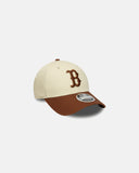 NEW ERA BOSTON RED SOX MLB WS PATCH 9FORTY – BEIGE/CAFÉ