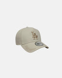 New Era Gorra Los Angeles Dodgers Tonal Icon 9Forty A-Frame Beige