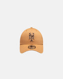 New Era Gorra New York Mets Mlb Chainstitching 9Forty Ajustable Terracota