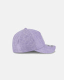 New Era Gorra Los Angeles Dodgers Mlb Cotton Weave 9forty Ajustable – Morado (Os)