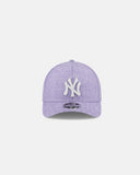 New Era Gorra New York Yankees Mlb Cotton Weave 9forty Ajustable – Morada