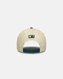 Gorra New Era Oakland Athletics MLB WS Patch 9FORTY Beige/Verde