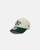 NEW ERA GORRA WORLD SERIES COLLECTION OAKLAND ATHLETICS 9FORTY AJUSTABLE BEIGE/VERDE