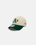 New Era Gorra World Series Collection Oakland Athletics 9forty Ajustable Beige/Verde
