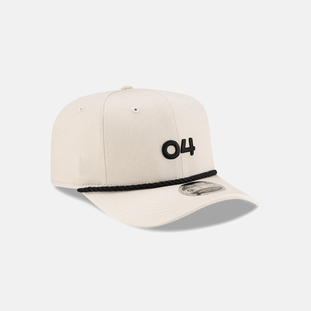 NEW ERA GORRA MCLAREN F1 LANDO NORRIS ROPE 9FIFTY SS BEIGE